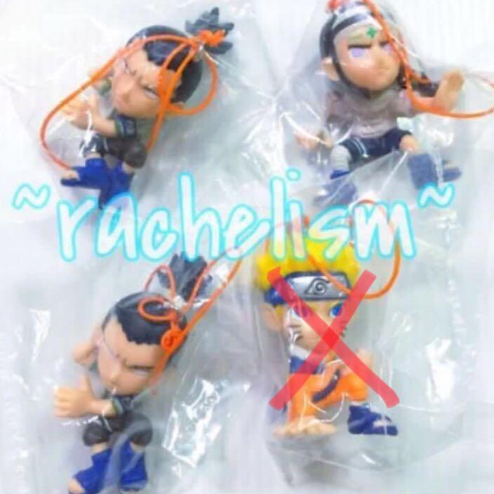 *Rare* Naruto, Neji, Shikamaru Keychain/ Handphone strap - Anime Manga ...