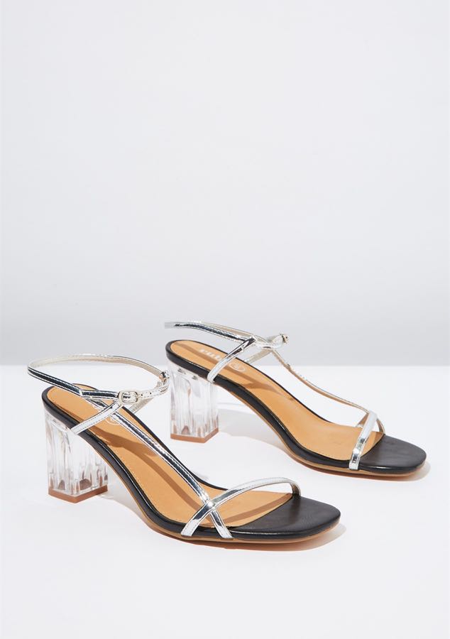 Hannah thin online strap heel