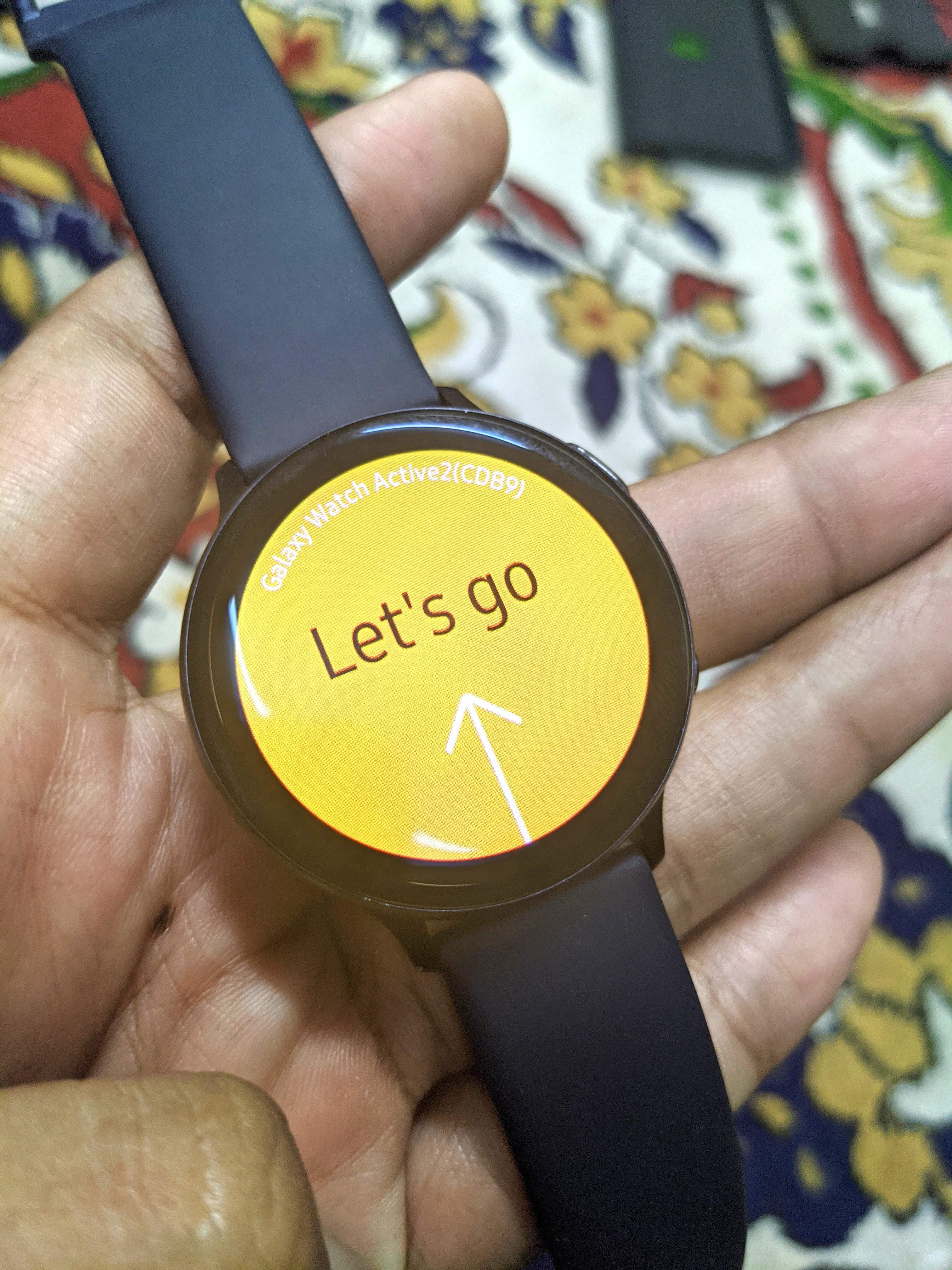 Samsung Galaxy Watch Active2 Aluminium Black 44mm Mobile Phones Tablets Mobile Tablet Accessories Mobile Accessories On Carousell