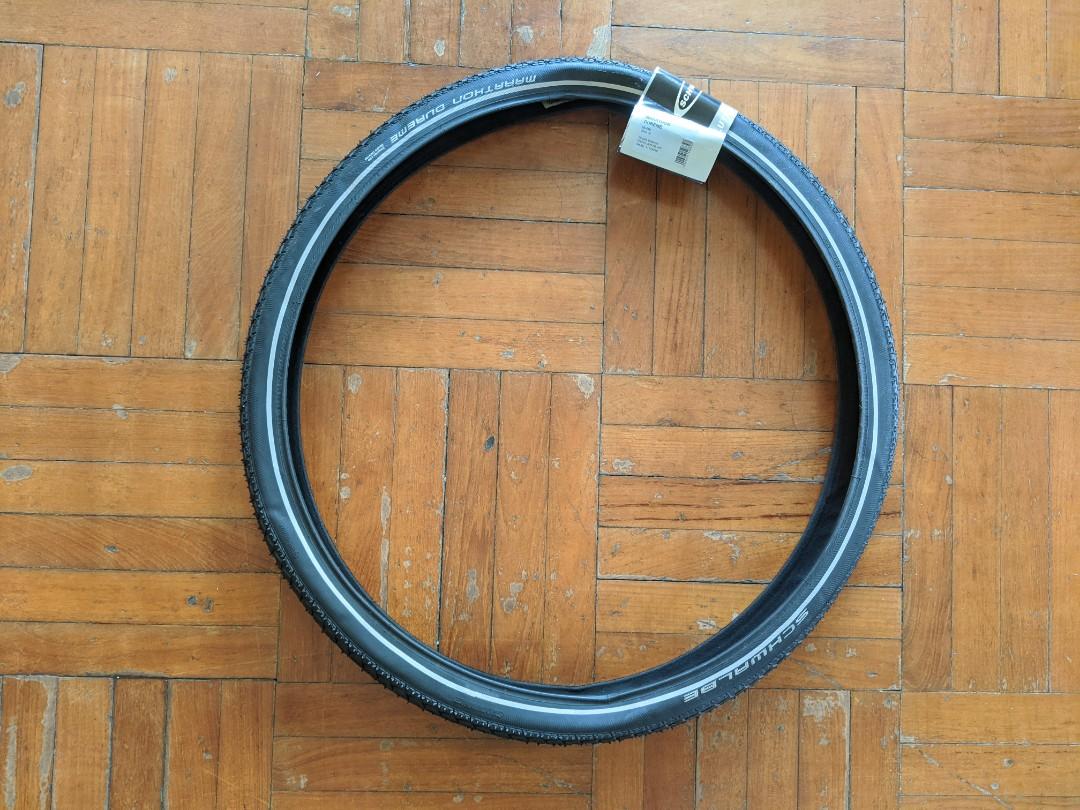 Schwalbe Dureme Marathon 26 x 2.0" Bicycle Tyre 絕版！最強旅行單車胎, 運動產品, 單車及配件 ...