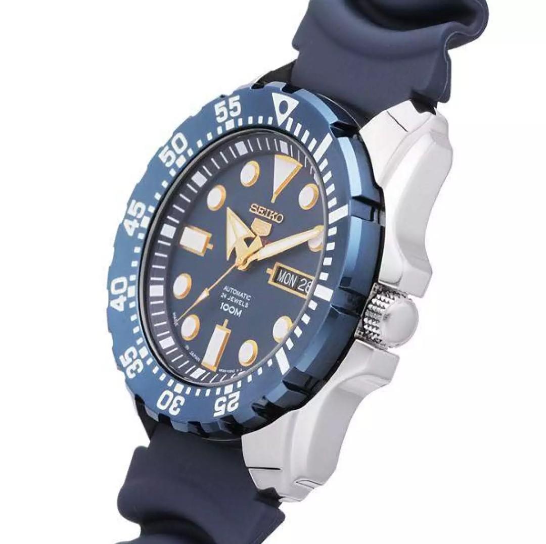 SRP605J2 SEIKO 5 SPORTS AUTOMATIC 24 JEWELS BLUE DIAL MEN S WATCH Men s Fashion Watches Accessories Watches on Carousell