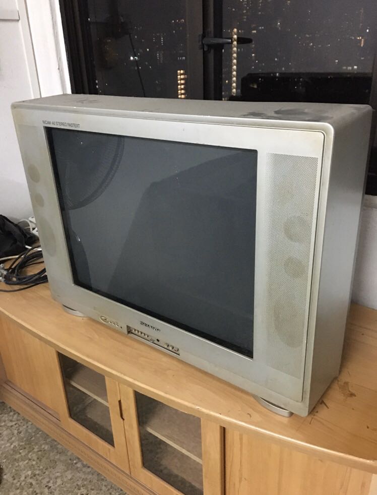 Sharp 29” CRT TV, TV & Home Appliances, TV & Entertainment, TV on Carousell