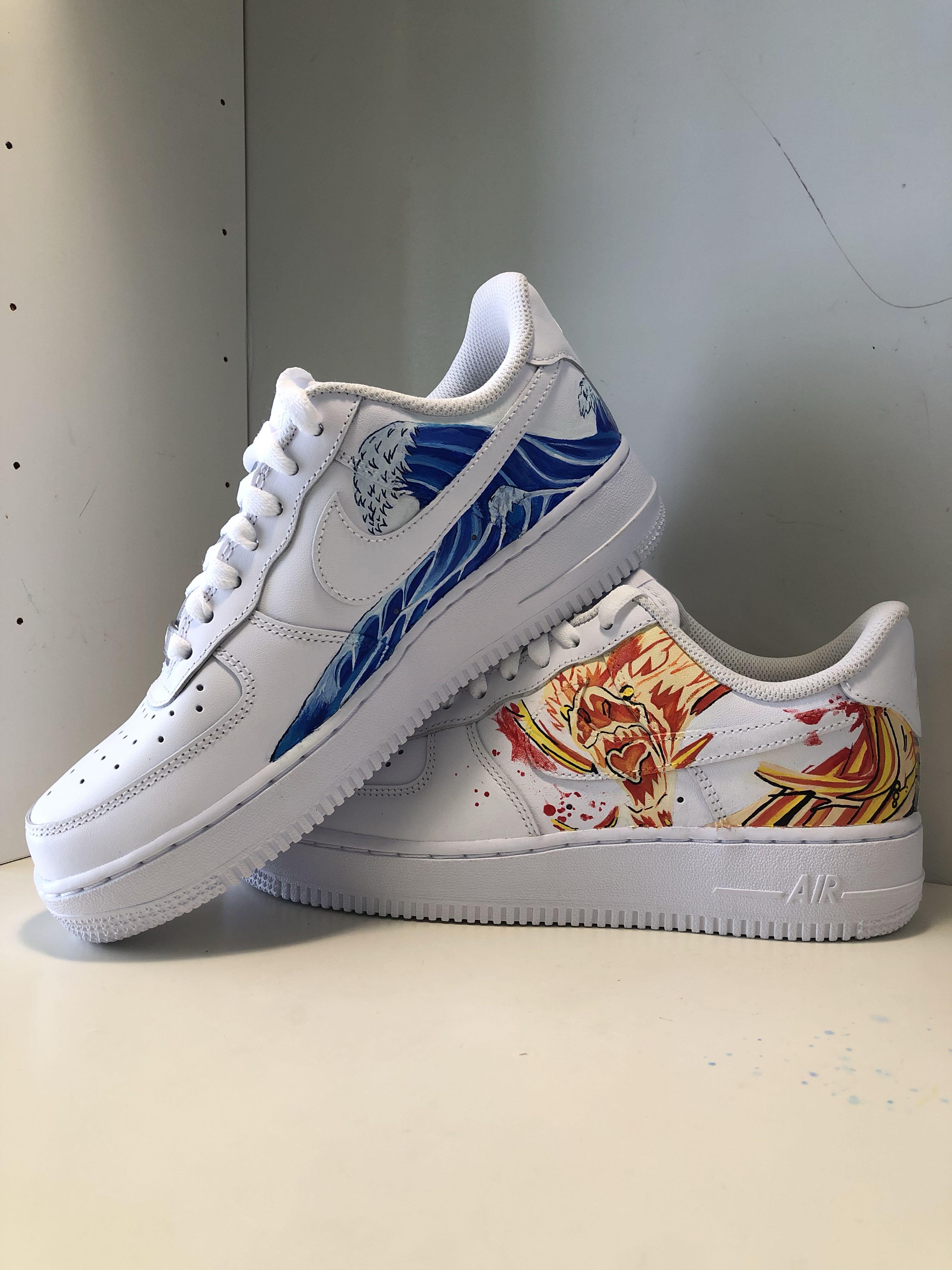 Customs not open Shoe Customisation Design Handpainted Shoe