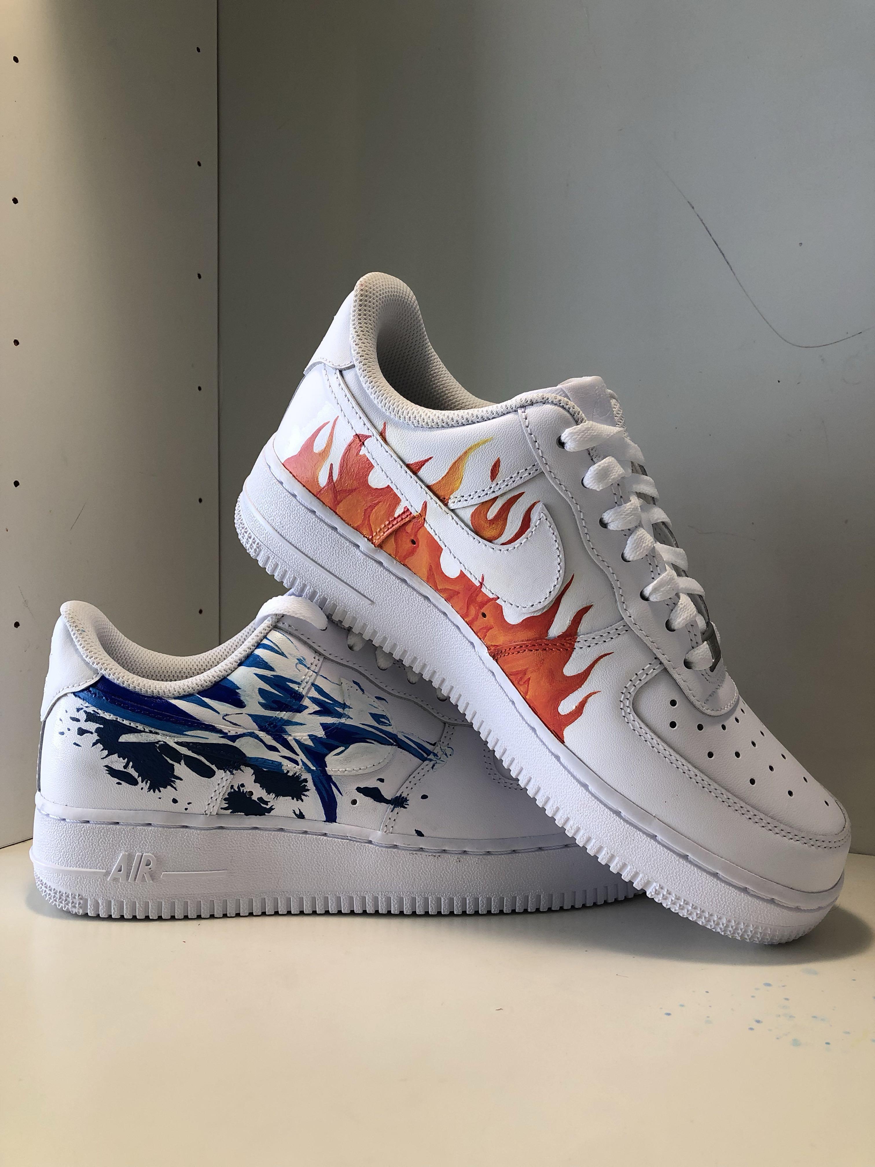 Customs not open Shoe Customisation Design Handpainted Shoe