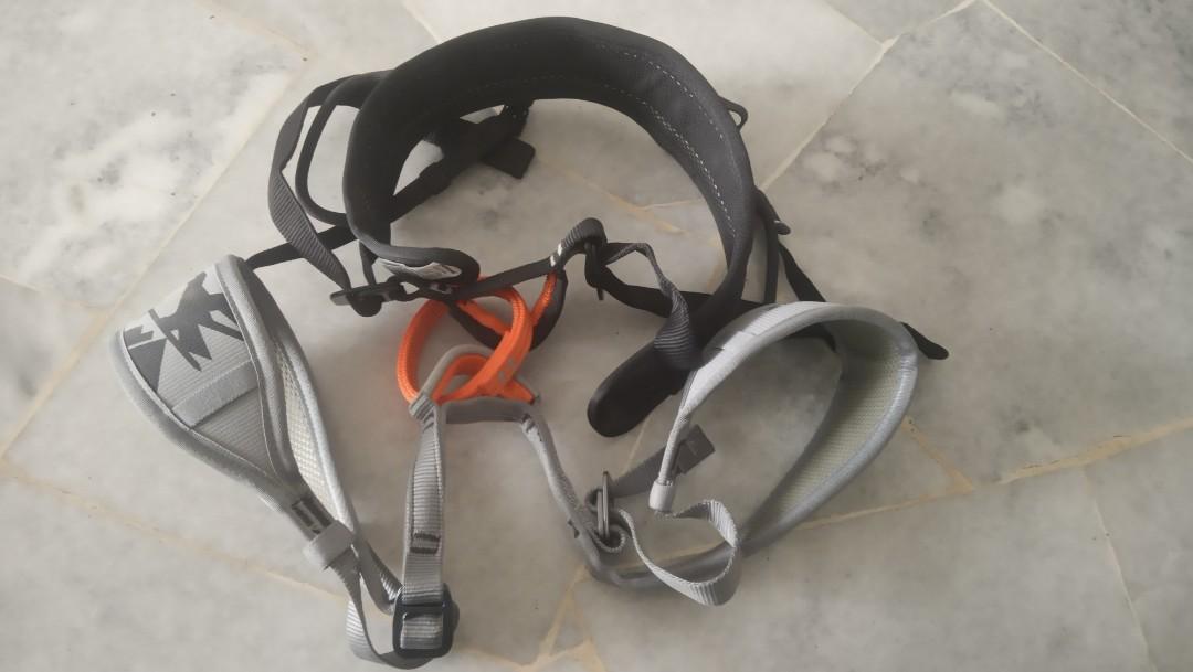 Simond climbing harness, Sports Equipment, Exercise & Fitness, Toning