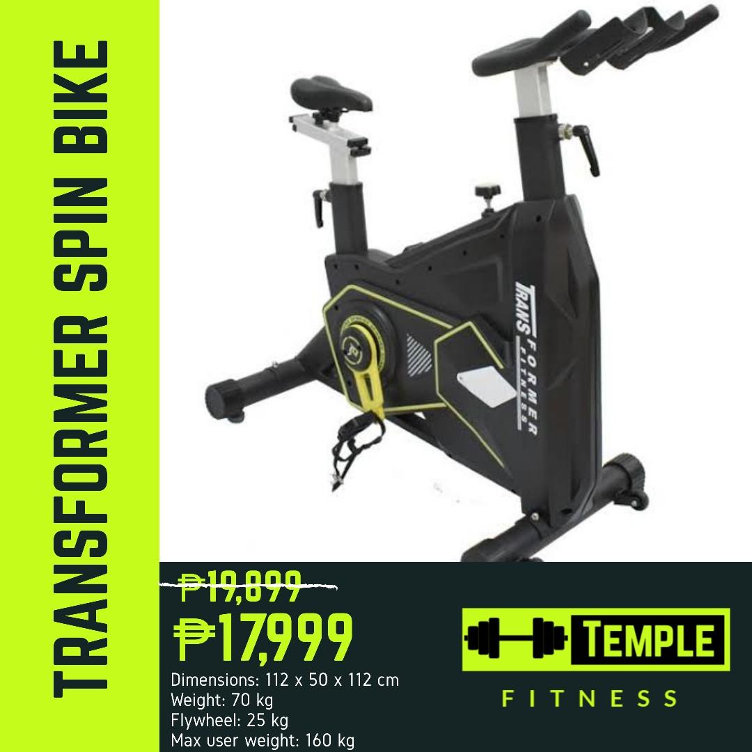 transformer spin bike