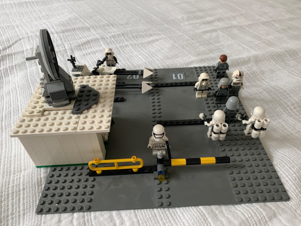 Lego star wars top first order base