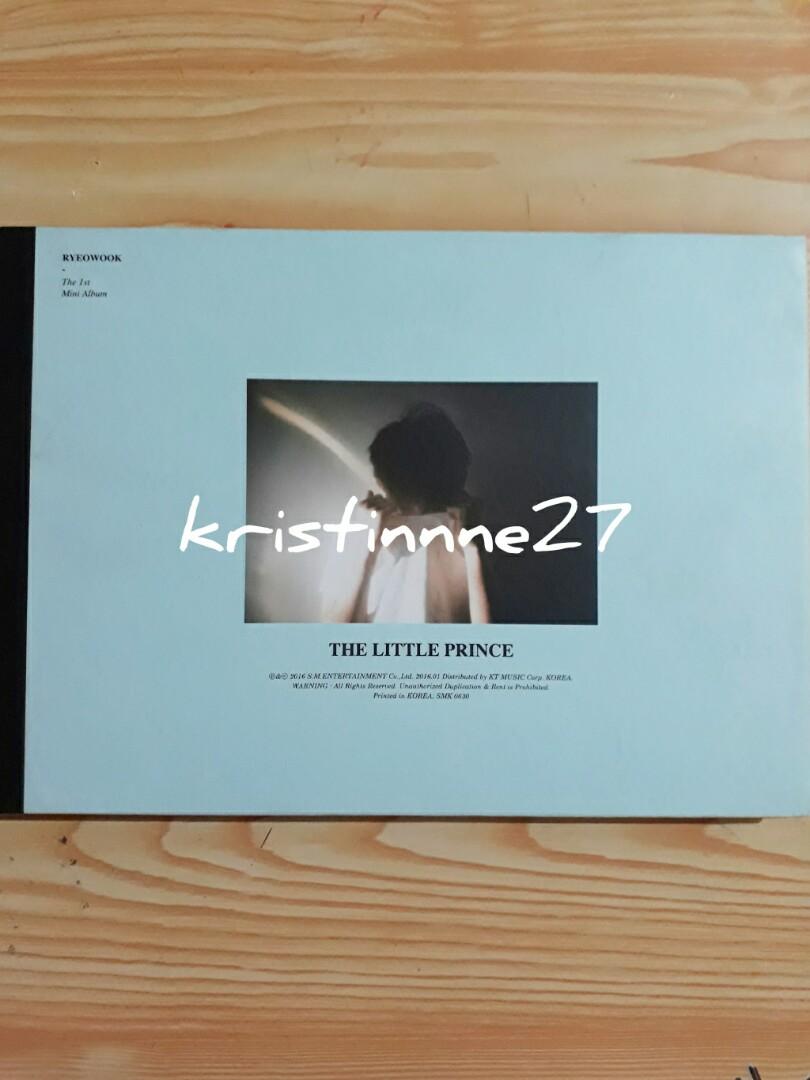 Super Junior Ryeowook The Little Prince Album K Wave On Carousell