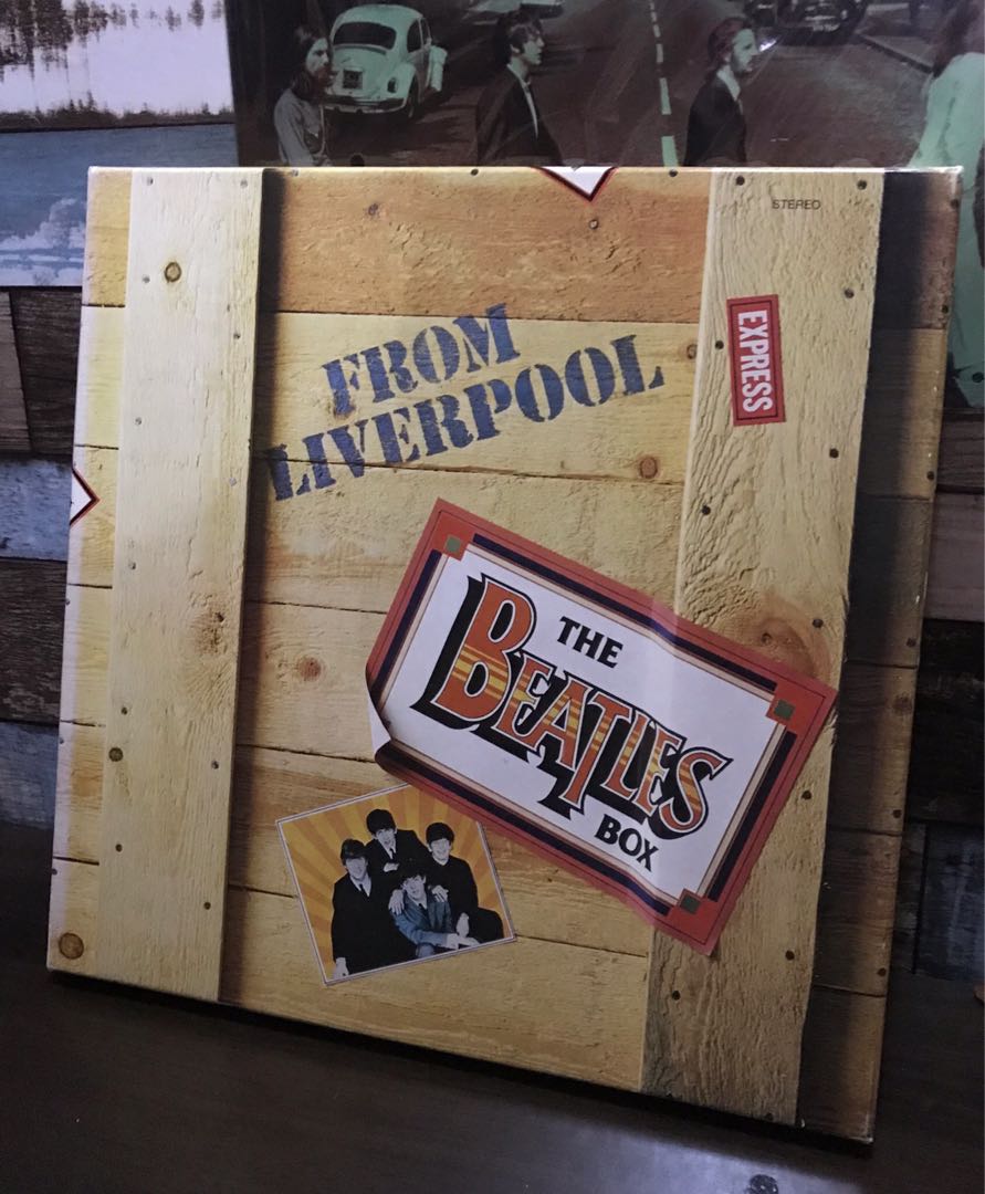 The Beatles LP Box Set Liverpool 8 pcs vinyl records Rare collection