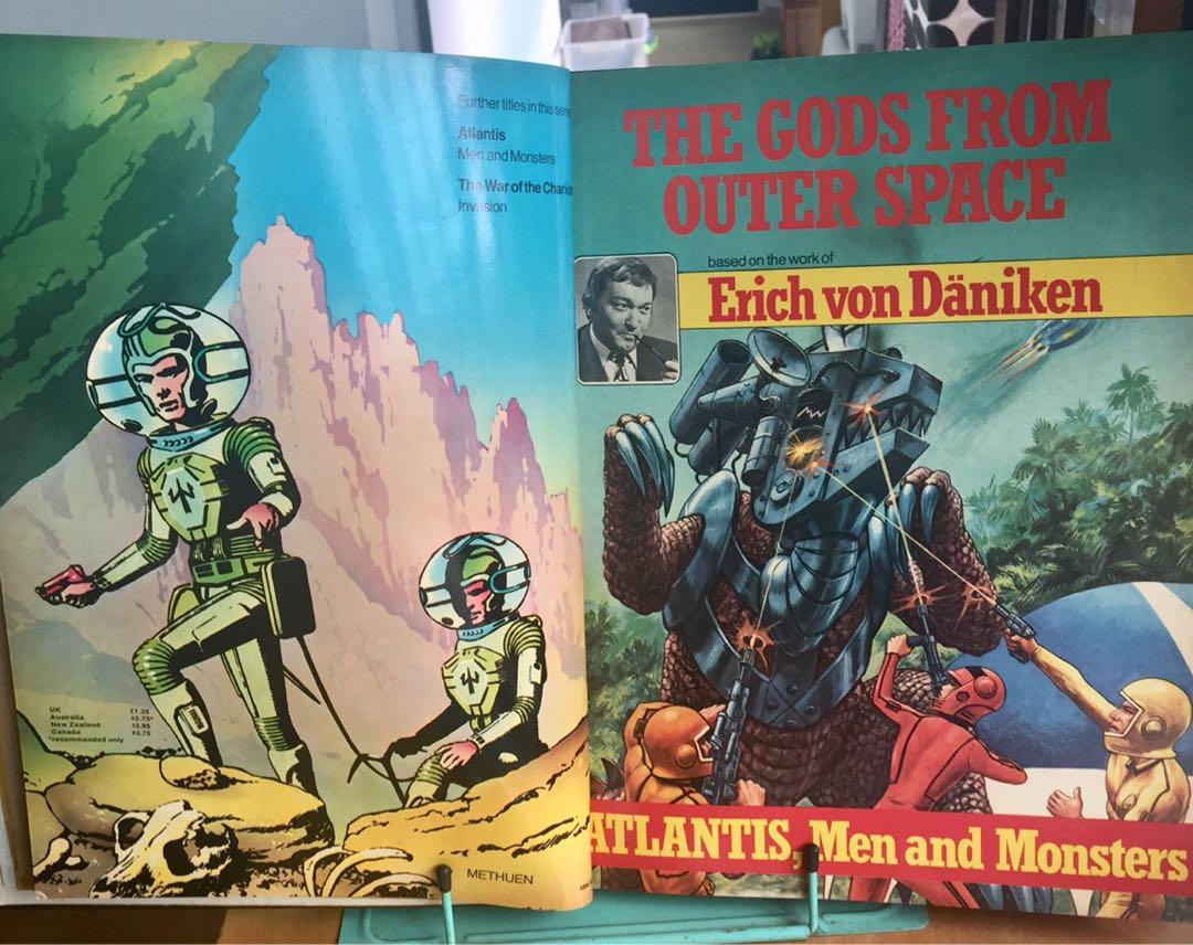 The Gods From Outer Space Books Stationery Comics Manga On Carousell