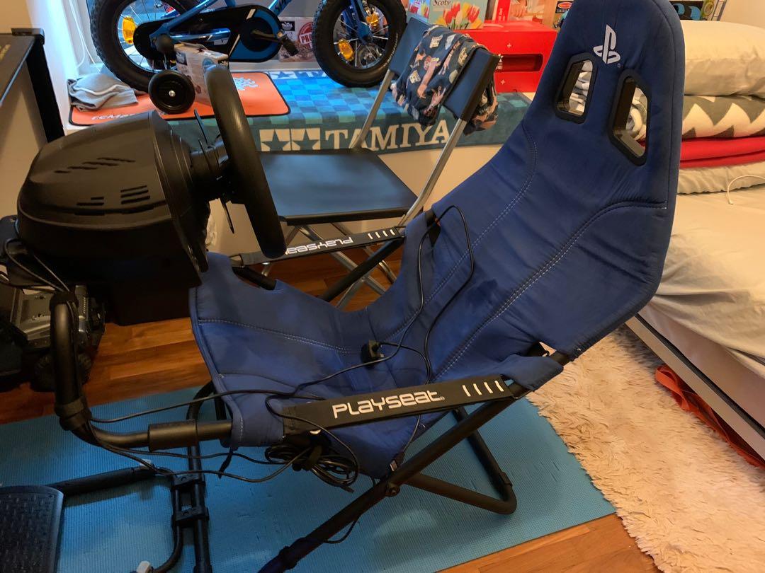 Thrustmaster T300RS PLayseat challenge Video Gaming Video Games PlayStation on Carousell