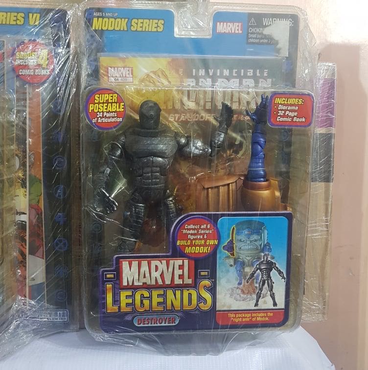 Toybiz Marvel Legends Modok Baf Series Destroyer Variant Toys Games Toys On Carousell