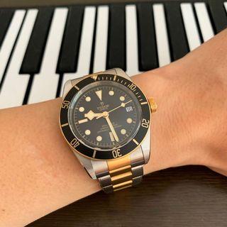 Tudor Steel and Gold