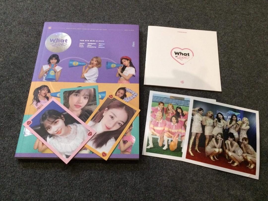 Twice What Is Love Full Inclusions K Wave On Carousell Twice What Is Love Full Inclusions K Wave On Carousell