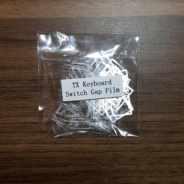 TX Keyboard Switch Film Reduce switch top wobble for better sound