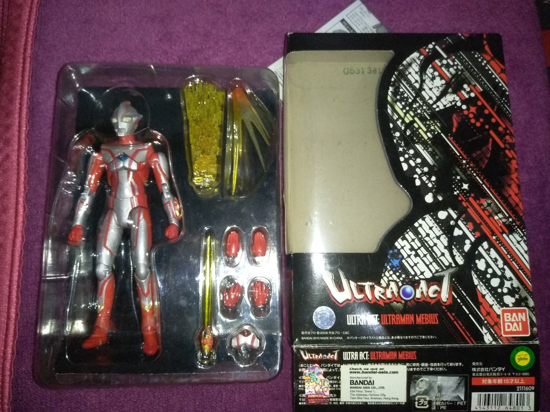 Ultra Act Ultraman Mebius 1st Ver Toys Collectibles Mainan Di Carousell