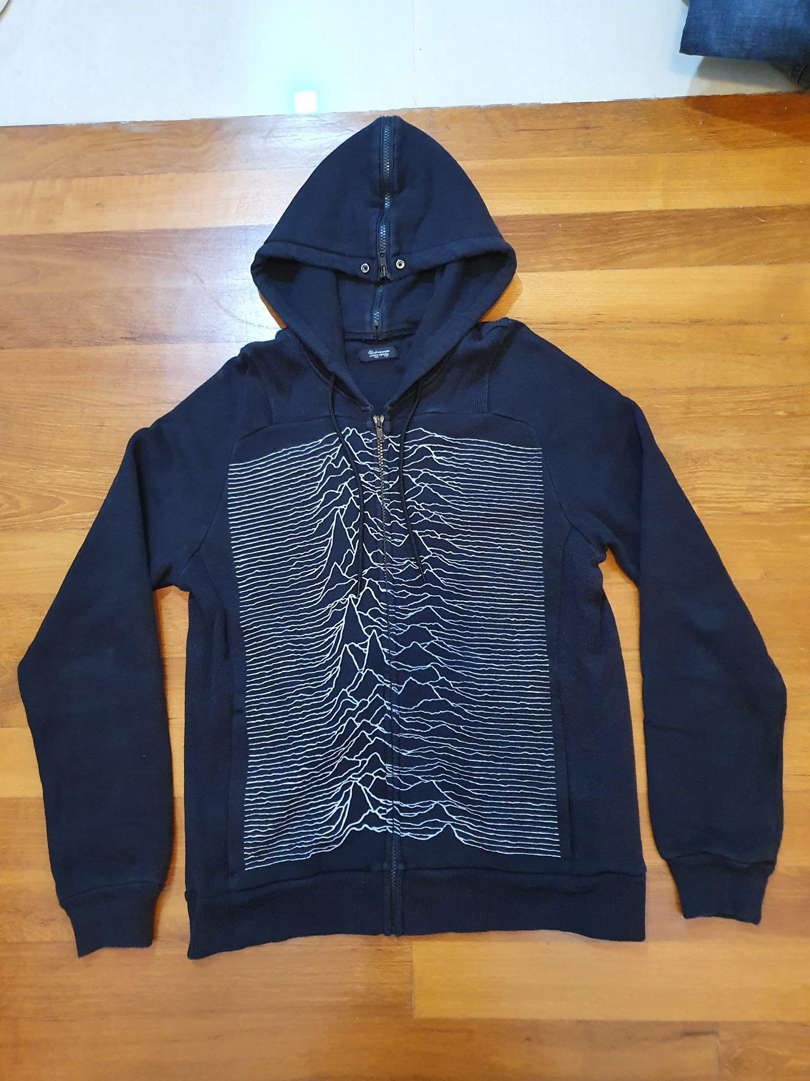 Undercover AW09 Unknown Pleasures Hoodie Men s Fashion Tops Sets Hoodies on Carousell
