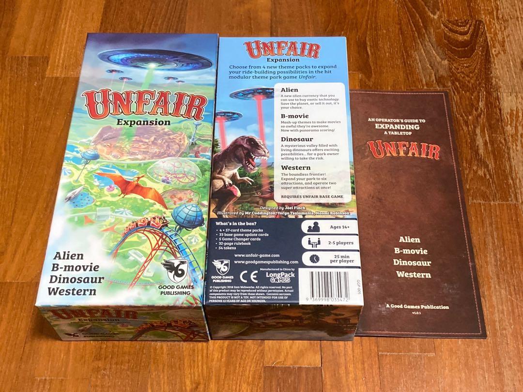 Unfair Kickstarter Game (+ ABDW Expansion), Hobbies & Toys, Toys