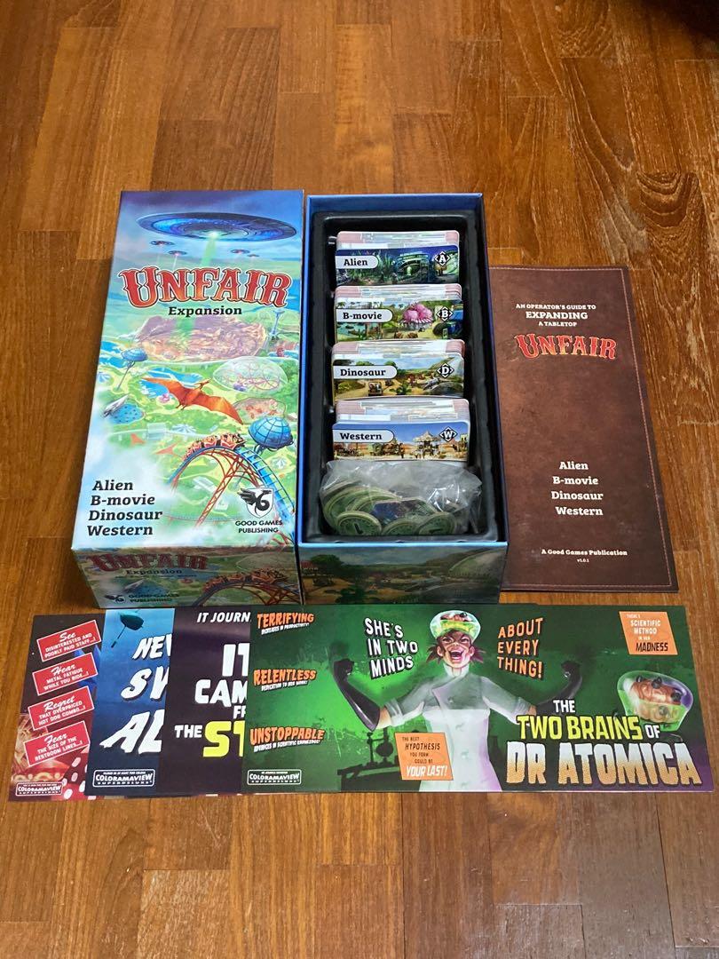 Unfair Kickstarter Game (+ ABDW Expansion), Hobbies & Toys, Toys