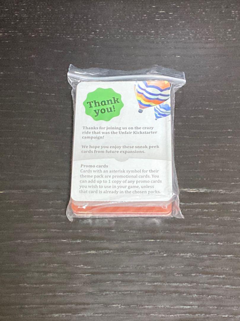 Unfair Kickstarter Game (+ ABDW Expansion), Hobbies & Toys, Toys