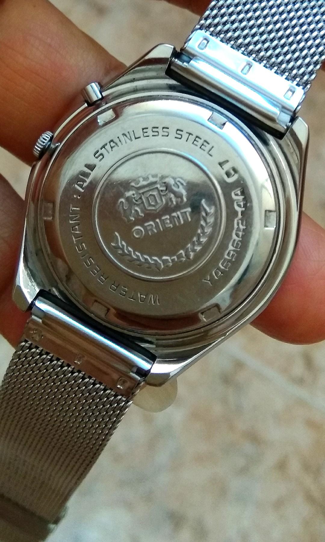 1970s Orient Crystal 21 jewels Luxury Watches on Carousell