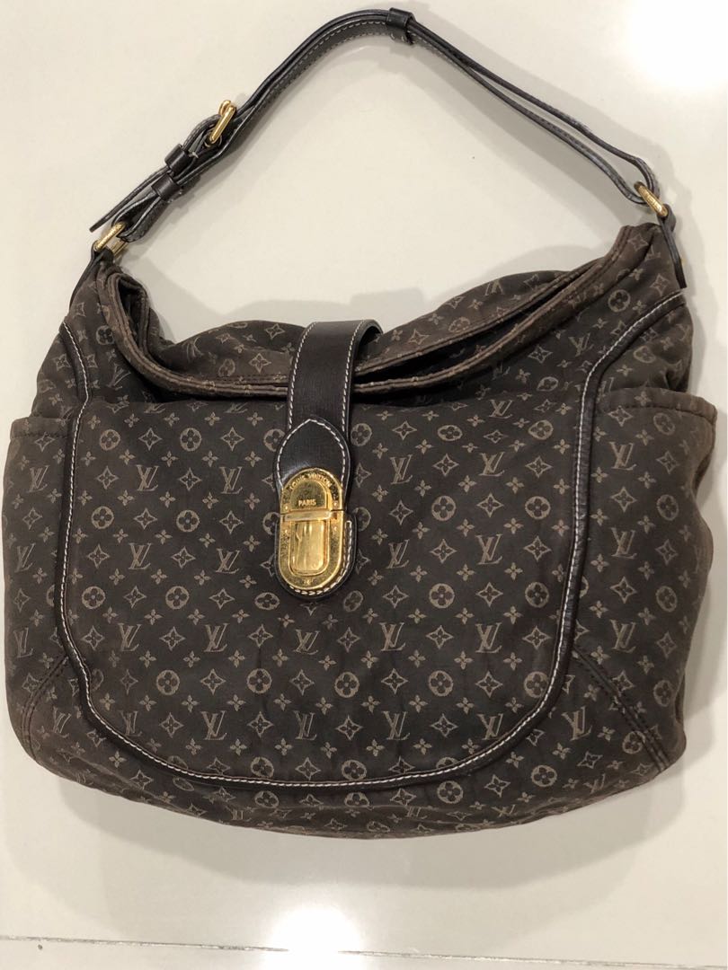 Louis Vuitton Vintage - Mini Lin Romance Hobo Bag - Brown - Cotton