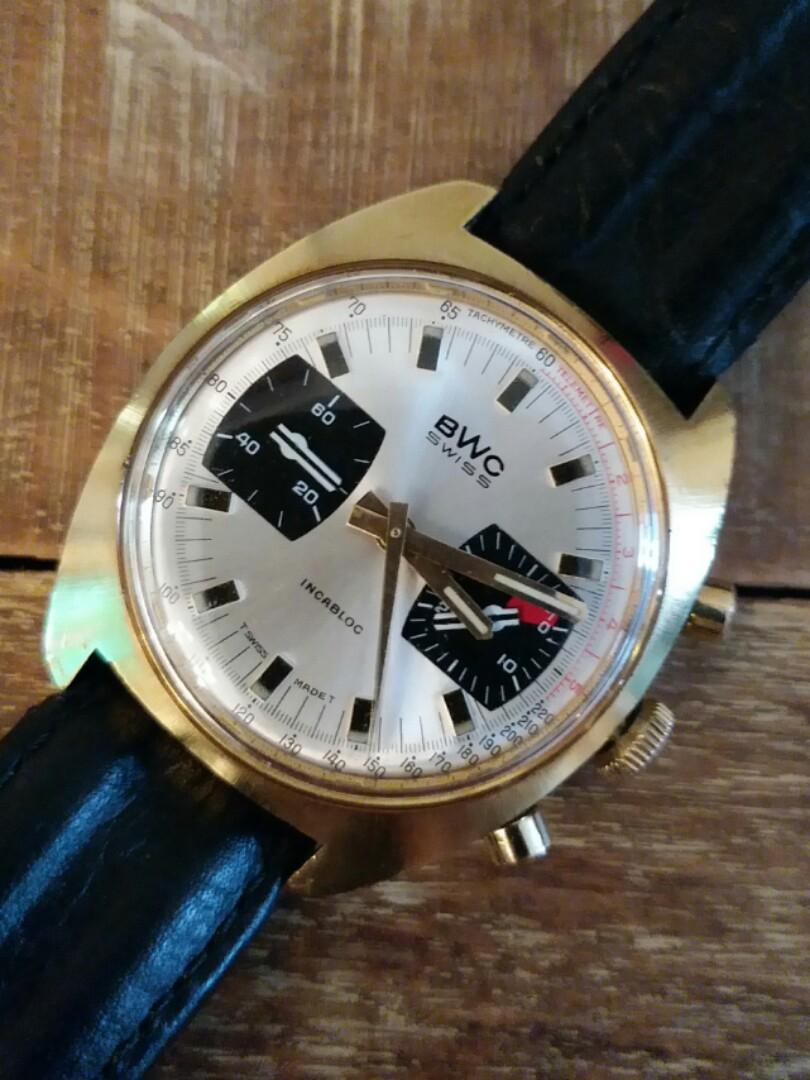 Vintage panda chronograph cheap