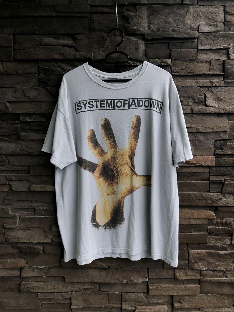Vintage System Of A Down Tee Men S Fashion Tops Sets Tshirts Polo Shirts On Carousell