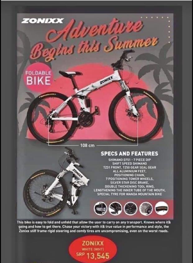 Zonixx bike price sales
