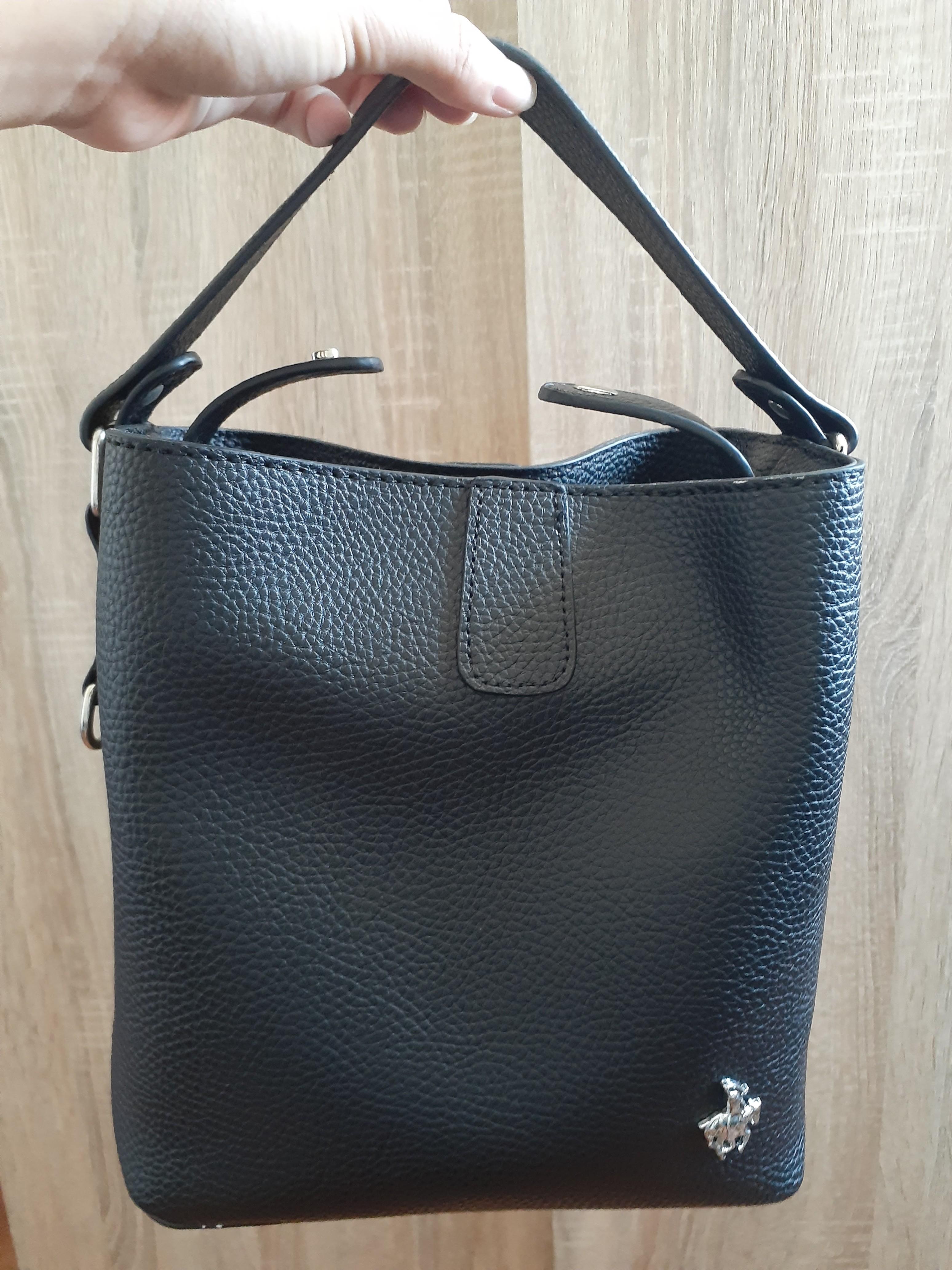 swiss polo bucket bag