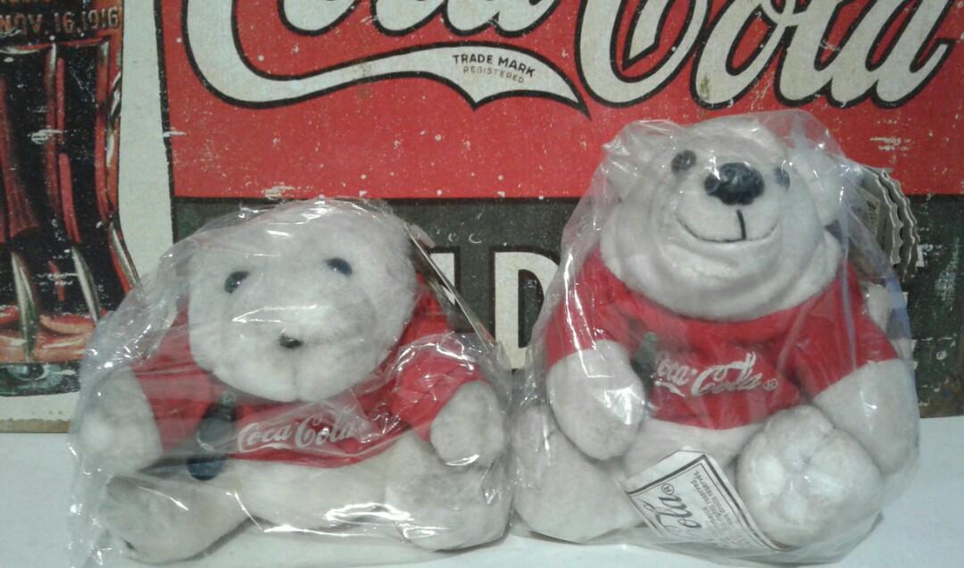 coca cola bean bag plush 1997