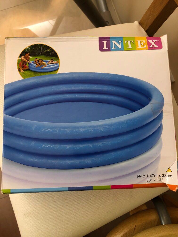 3-ring pool （分類：洗澡及換尿片 - 其他用品）位於 Hong Kong。 由 maiace 提交（商品編號 1014324068，圖片 1）。簡介： used but in perfect condition。