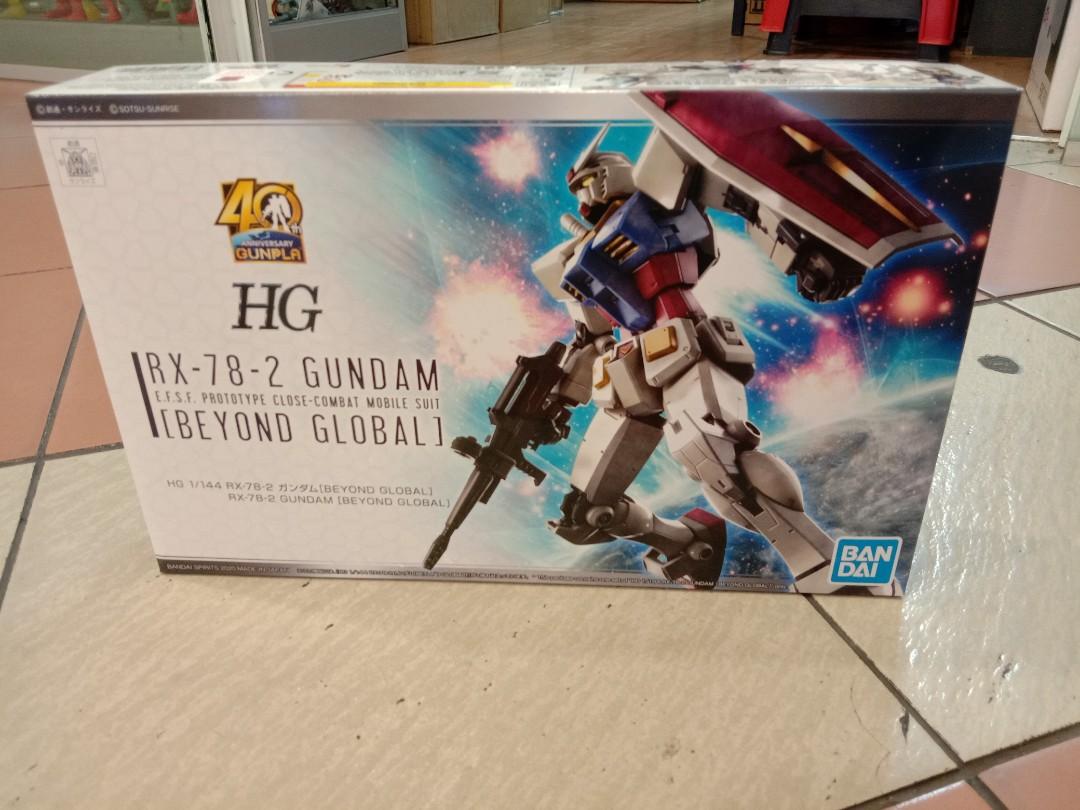 Model Kit 40th Anniversary Gunpla Hg Rx 78 2 Gundam Beyond Global Toys Games Action Figures Collectibles On Carousell Model Kit 40th Anniversary Gunpla Hg Rx 78 2 Gundam Beyond Global Toys Games Action Figures Collectibles On Carousell