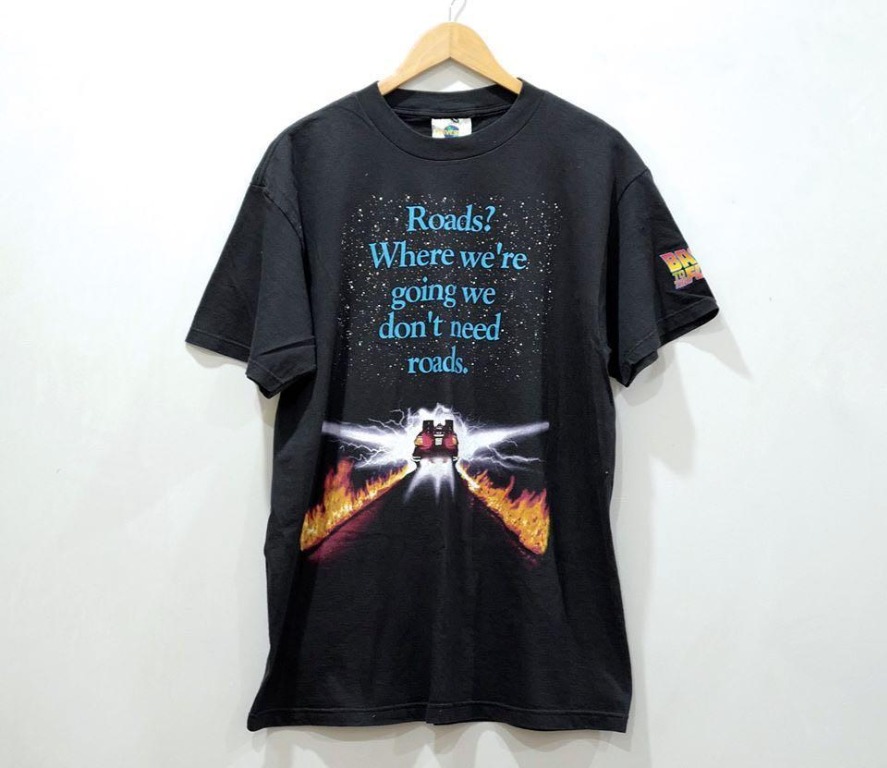 90s Back to the Future Tシャツ ユニバーサル | kensysgas.com