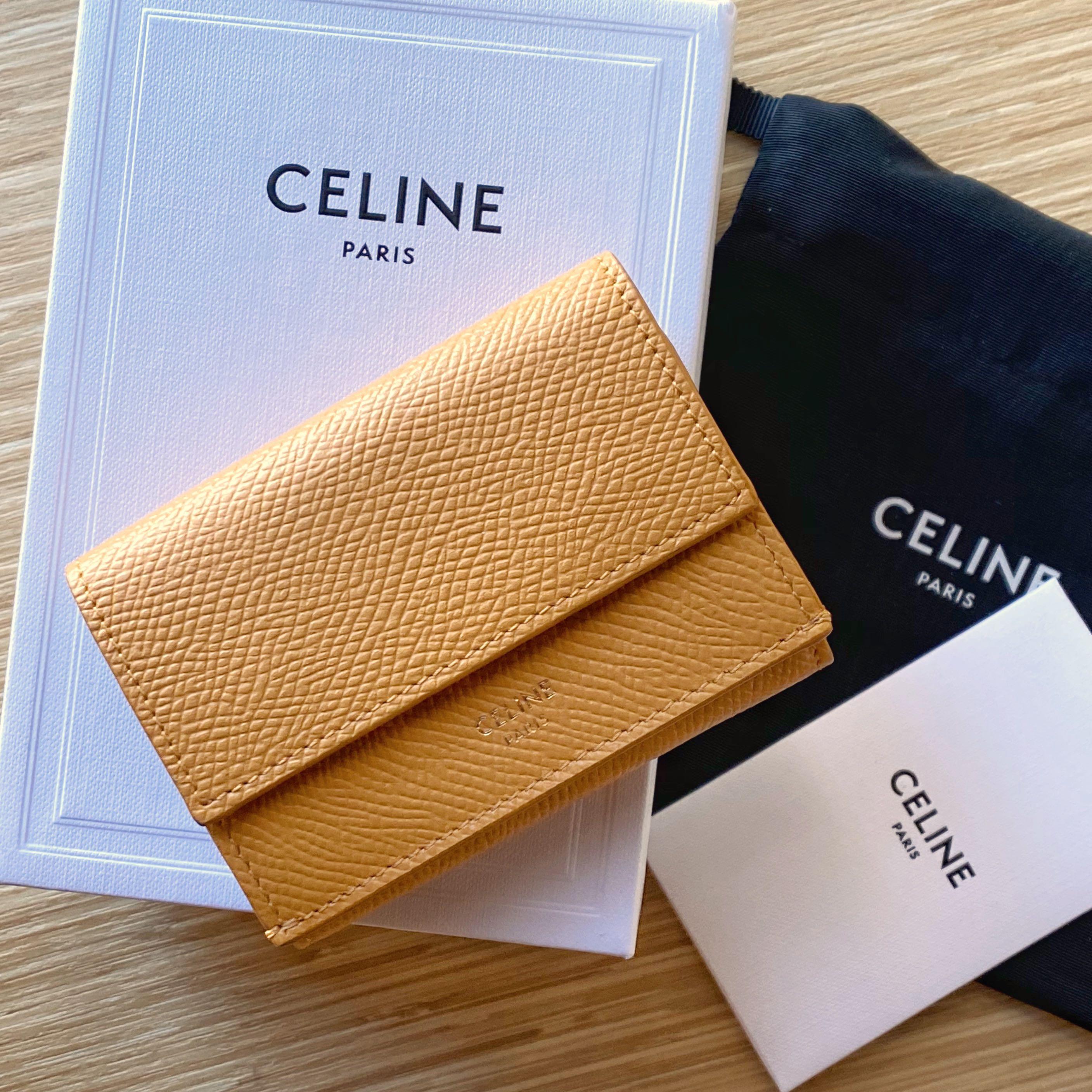 celine compact wallet