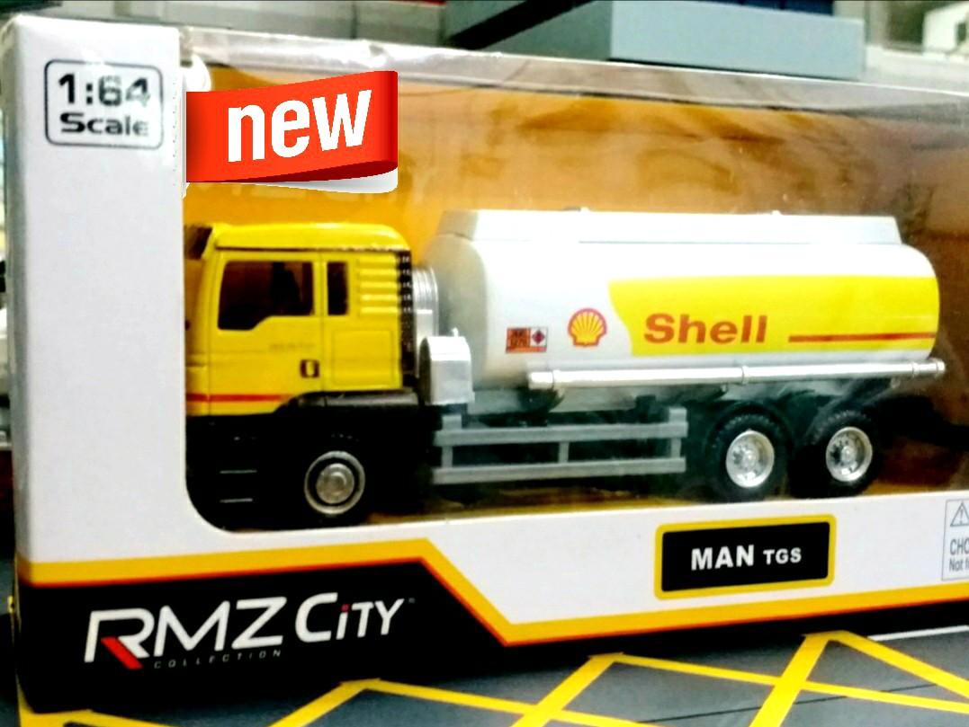 全新rmz Man Shell 蜆殼運油車shell Oil Tanker 比例scale 1 64 可配塔場景情景diorama 興趣及遊戲 玩具 遊戲類 Carousell