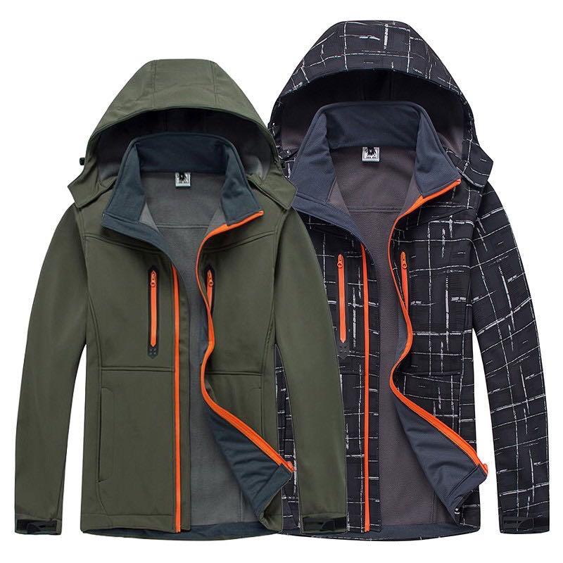 warm camping jacket