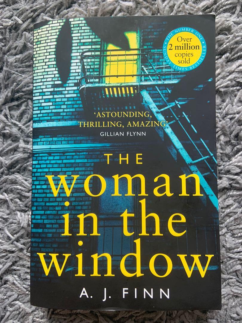 A J Finn The Woman In The Window Books Stationery Fiction On Carousell