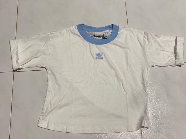 adidas baby blue t shirt
