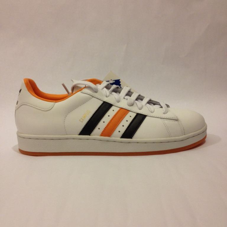 Adidas campus black orange hotsell