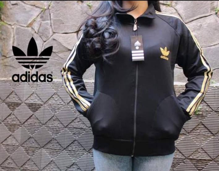 adidas firebird jacket gold