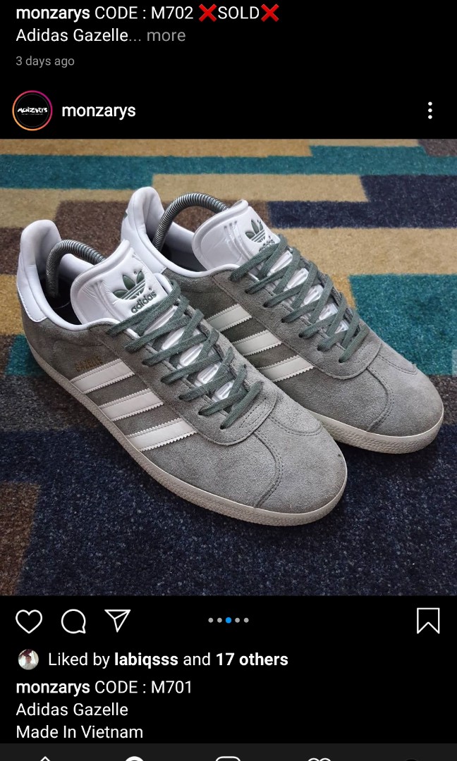 kasut adidas gazelle