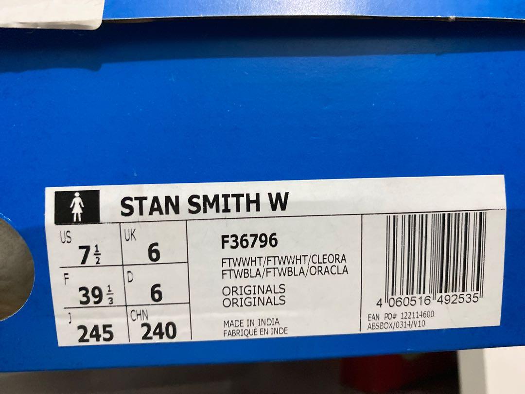 adidas stan smith mini trefoil