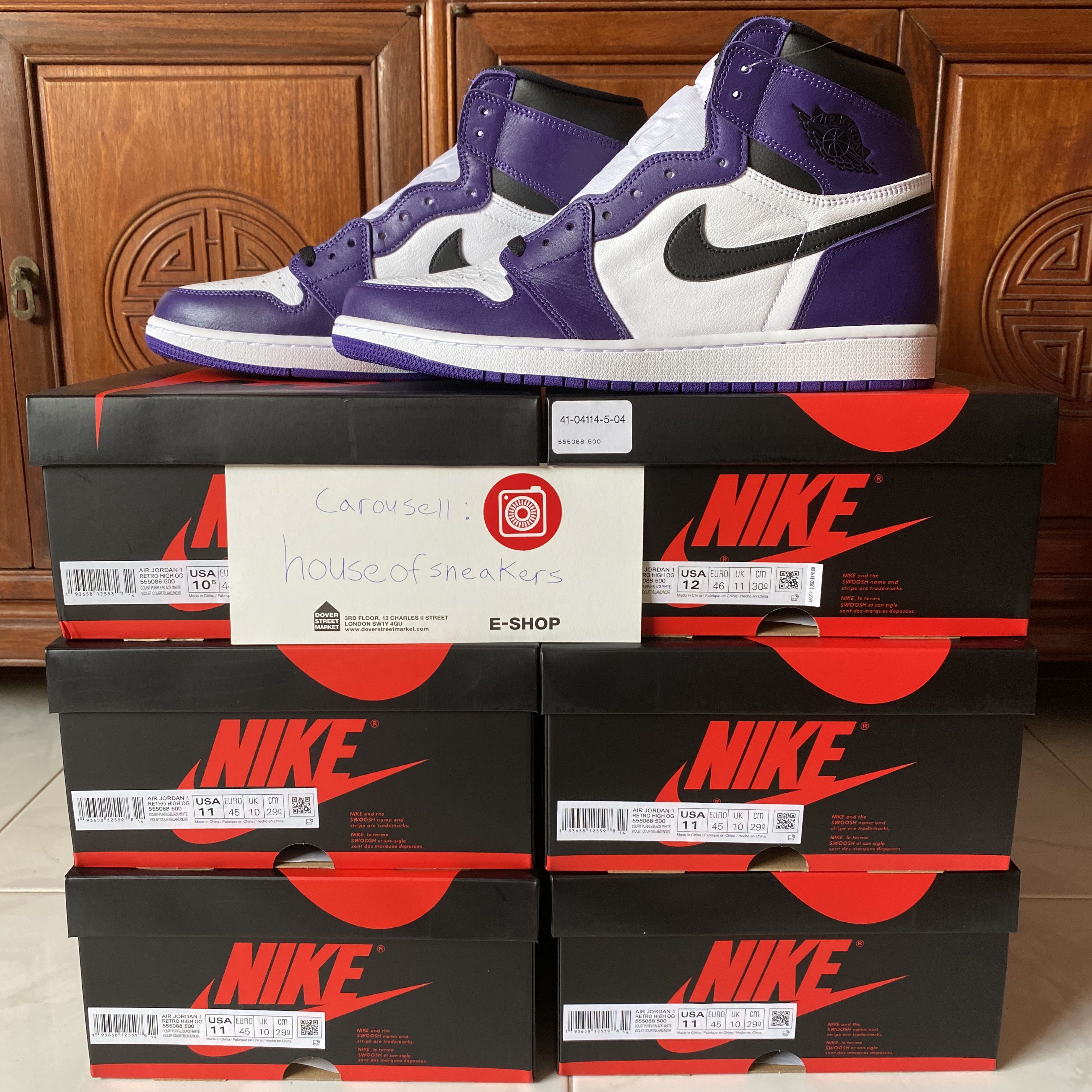 air jordan court purple