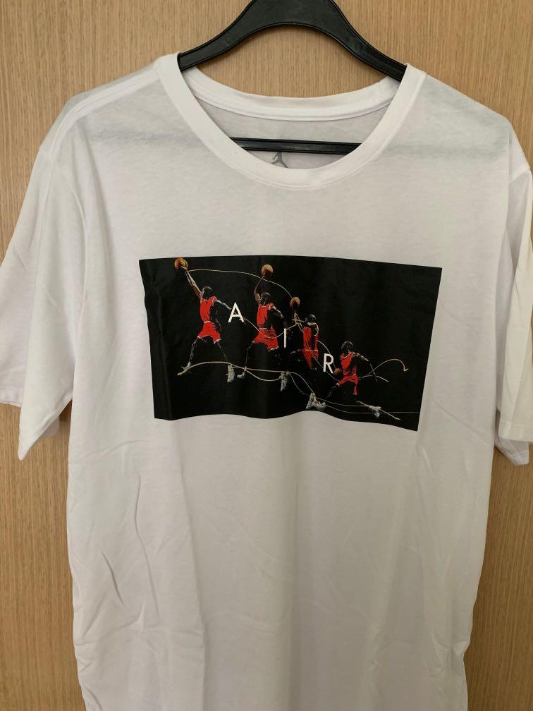 red jordan tee