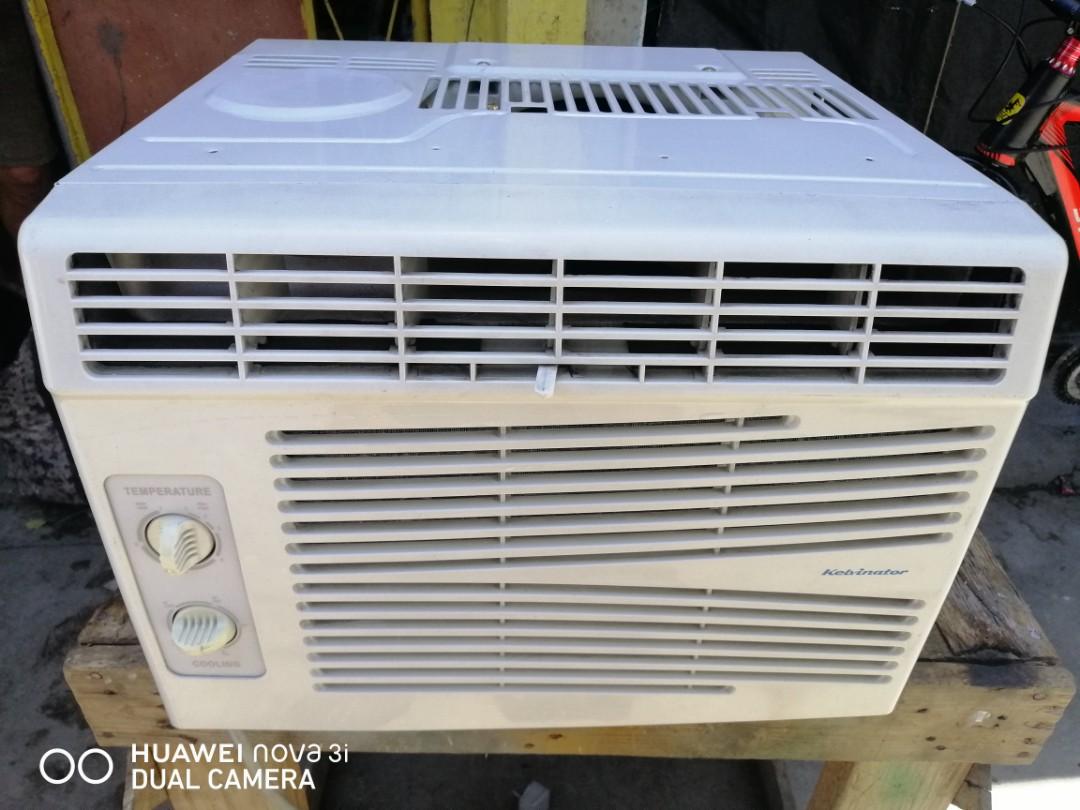 Aircon kelvinator .5hp, TV & Home Appliances, Air Conditioning and