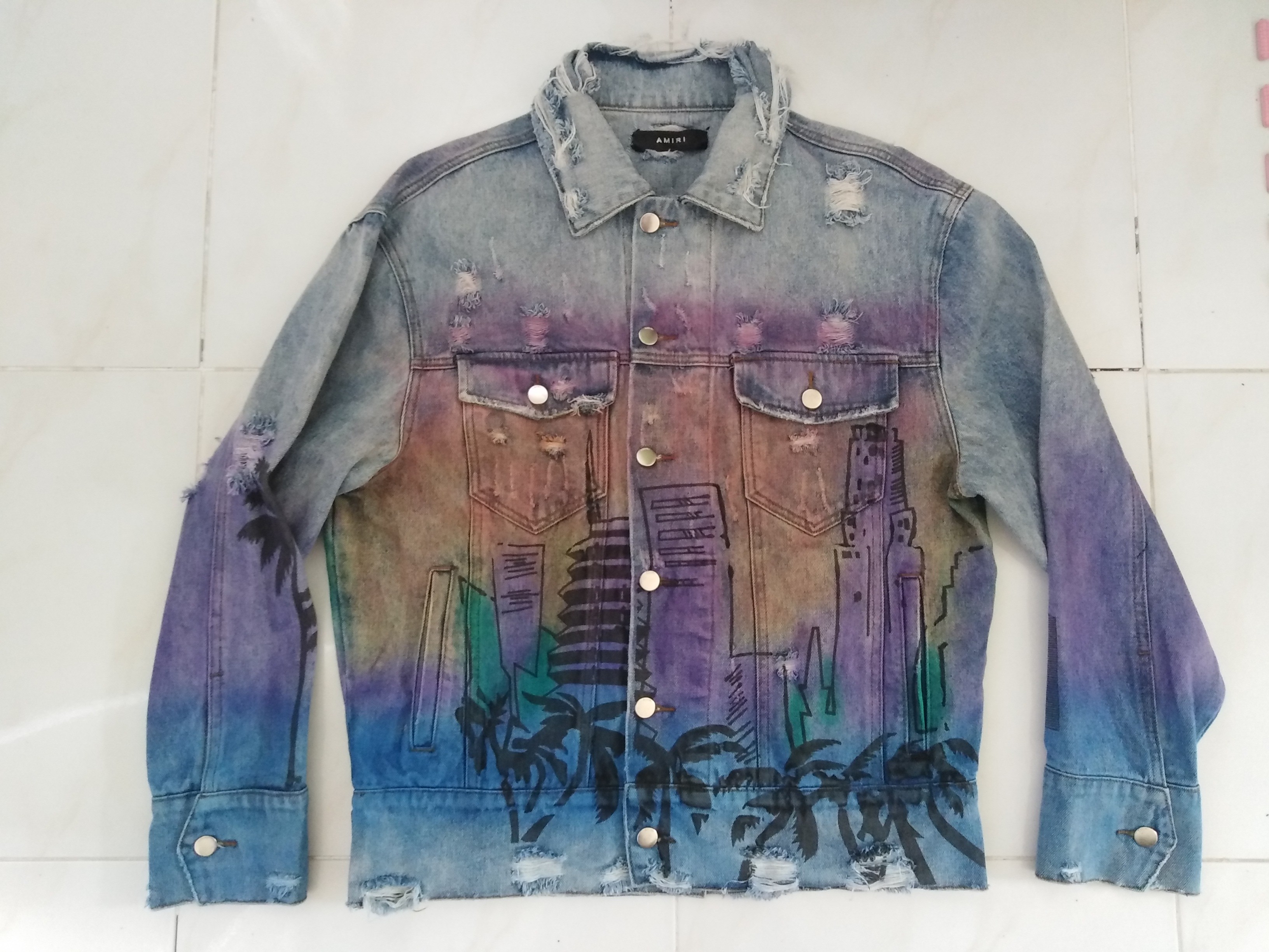 amiri jeans shirt