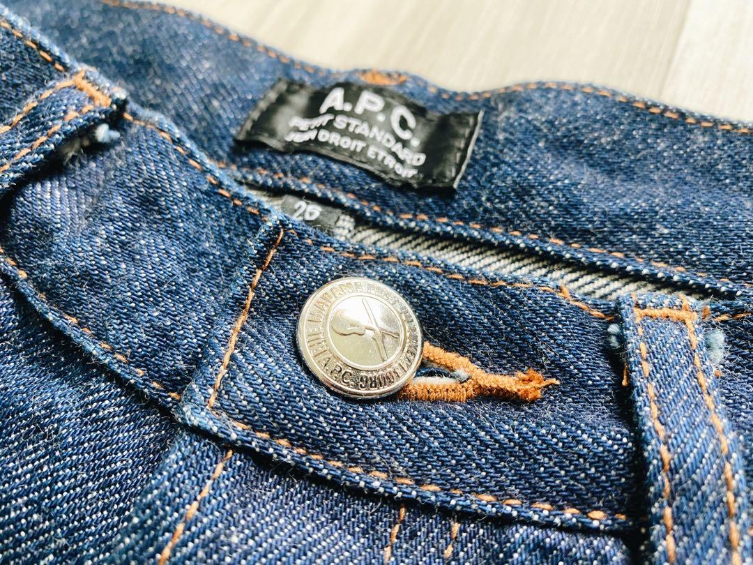 apc raw selvedge denim