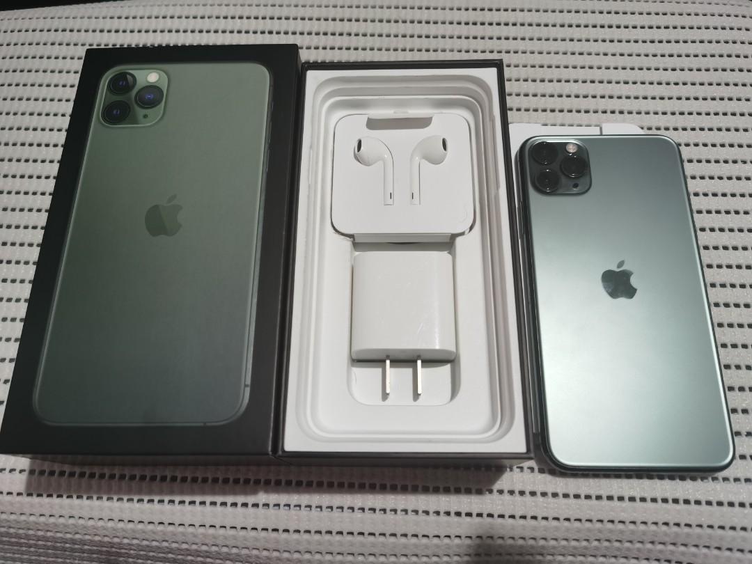 Apple Iphone 11 Pro Max NTC Openline Complete All Original PP/A Warranty (Category: iPhone 11 Series) located in Manila. Submitted by doriginal (Listing ID 1014116790, Image 3). Description: Flawless No Issue Openline Color Midnight Green NTC Approved Local Unit PP/A Complete All Original Under Warranty 2021.
