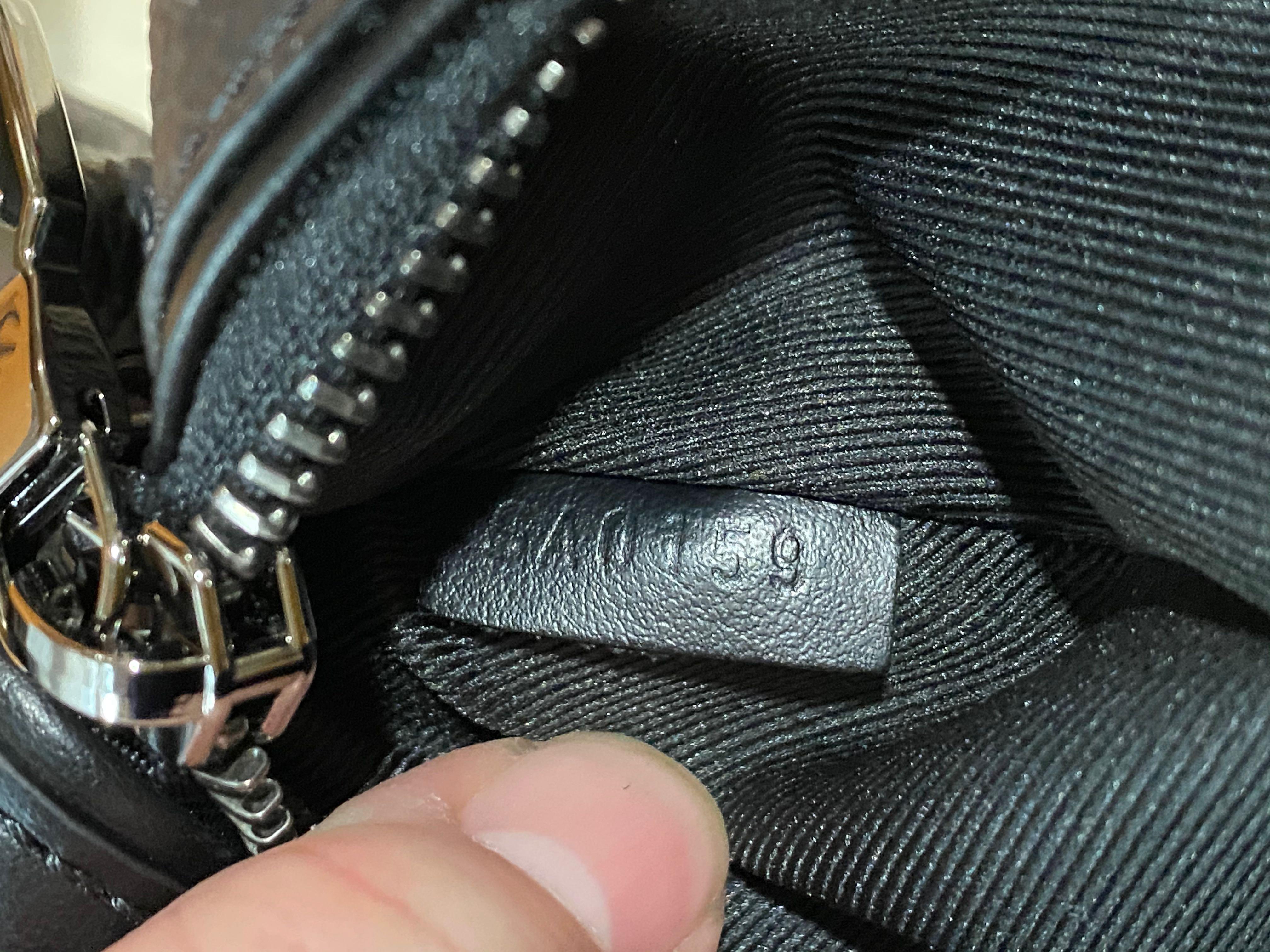 LOUIS VUITTON Discovery Bum Bag Waist bag M44388 Monogram leather BK Used  mens